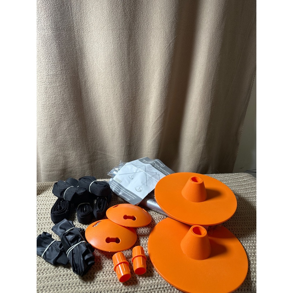 Tuszom Boat Cover Support Pole System HG00004 with Straps Orange